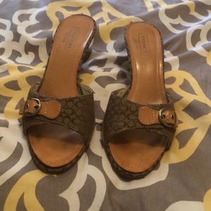 Coach sandals